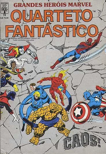 Cover of Quarteto Fantastico: Caos!