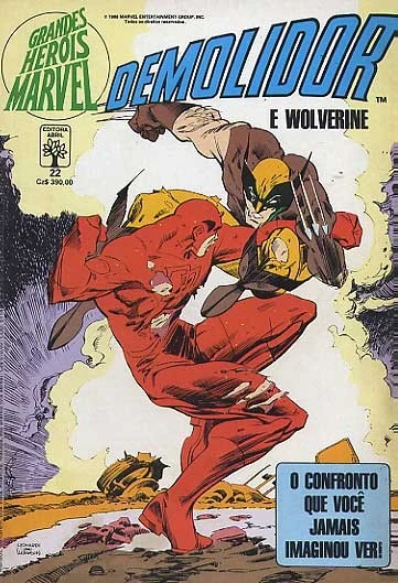 Cover of Demolidor e Wolverine