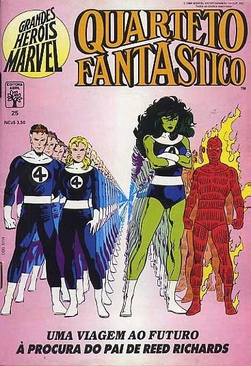 Cover of Quarteto Fantastico