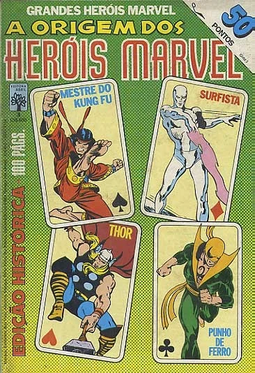 Cover of A Origem Dos Herois Marvel