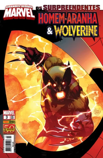 Cover of Surpreendentes Homem-Aranha & Wolverine