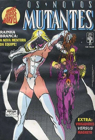 Cover of Os Novos Mutantes