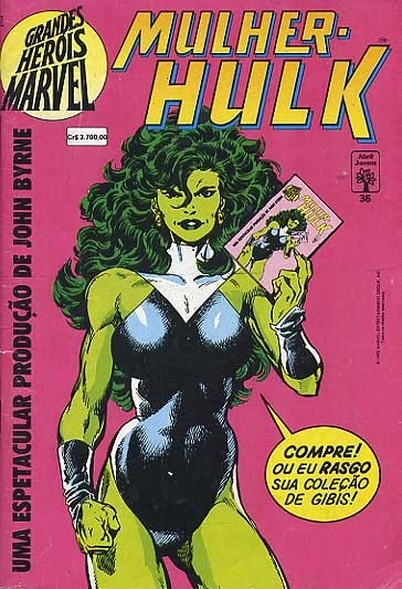 Cover of Mulher-Hulk