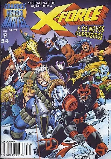 Cover of X-Force e os Novos Guerreiros
