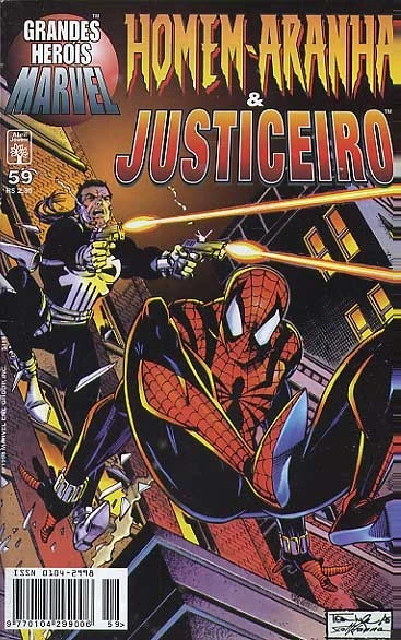 Cover of Homem-Aranha & Justiceiro