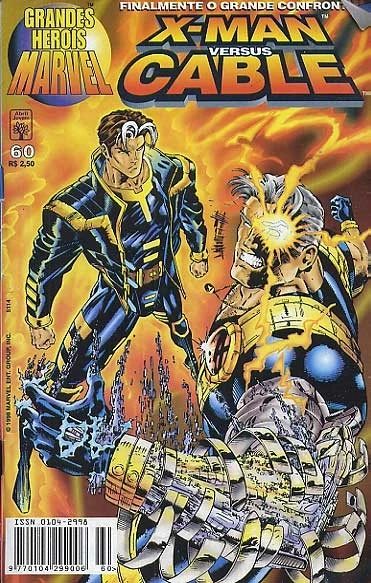 Cover of X-Man versus Cable