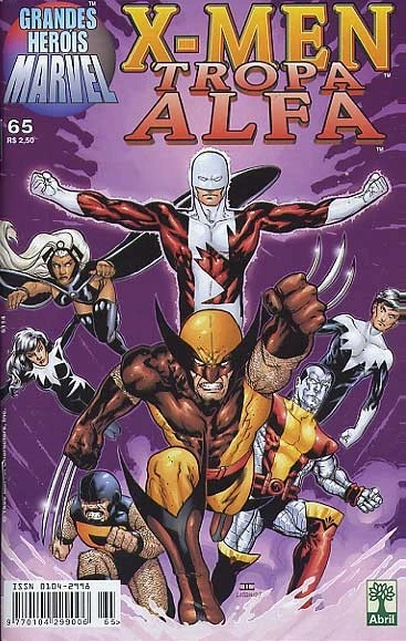 Cover of X-Men Tropa Alfa