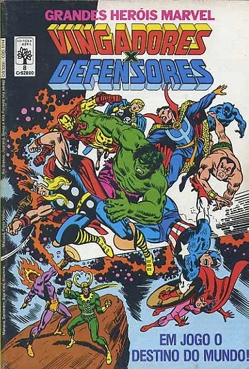 Cover of Vingadores x Defensores
