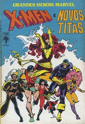 Cover of X-Men e Novos Titas