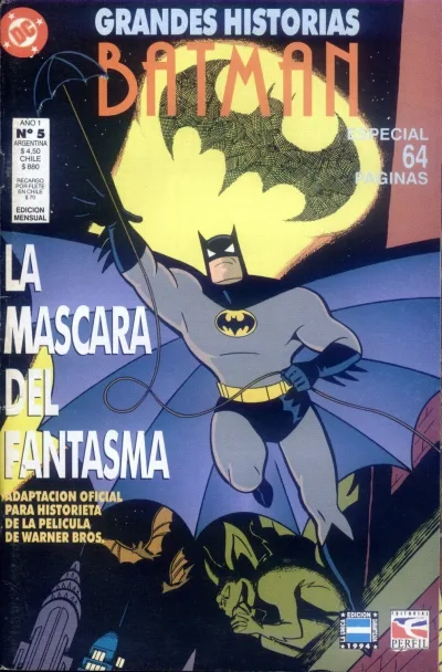 Cover of Batman: La mascara del fantasma