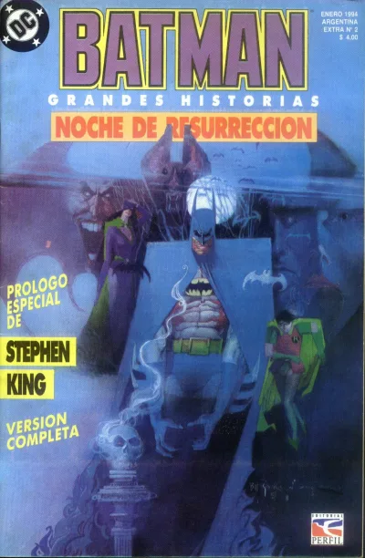 Cover of Batman: ¡Noche de resurrección!
