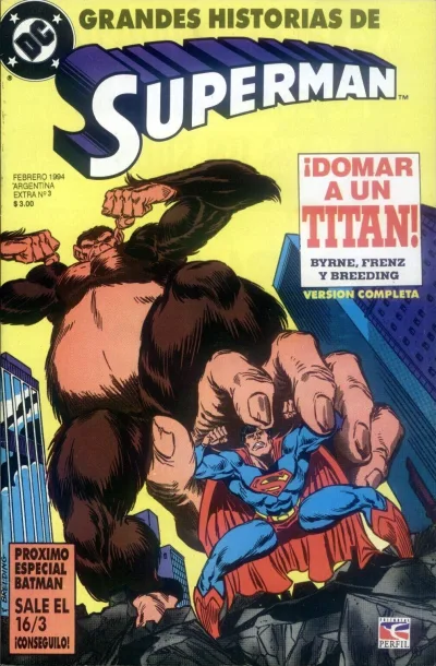 Cover of Superman: ¡Lagrimas por Titano!