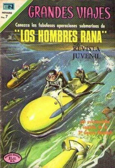 Cover of Los Hombres Rana