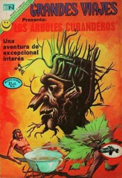 Cover of Los Arboles Curanderos