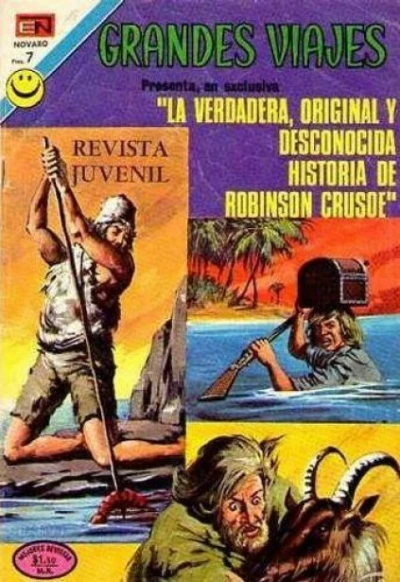 Cover of La Verdadera Original Y Desconocida Historia de Robinson Crusoe
