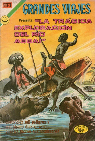 Cover of La Trágica Exploración del Río Abbai