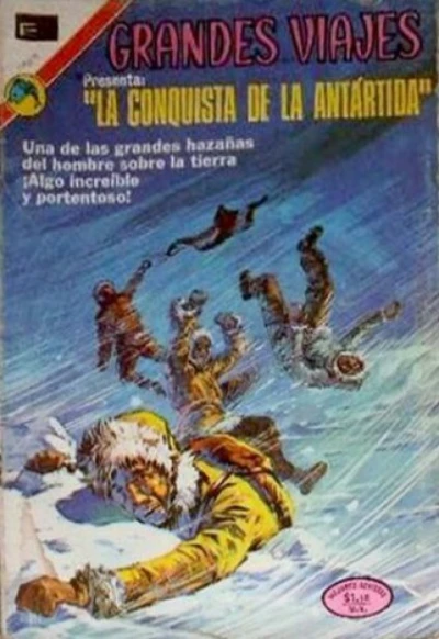 Cover of La Conquista de la Antartida