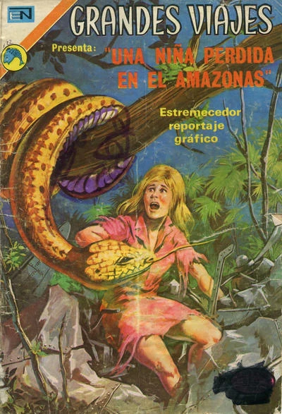 Cover of Una Nina Perdida en el Amazonias