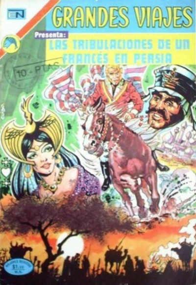 Cover of Las Tribulaciones de un Frances en Persia