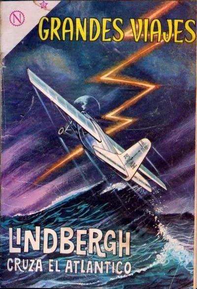 Cover of Lindbergh Cruza el Atlantico