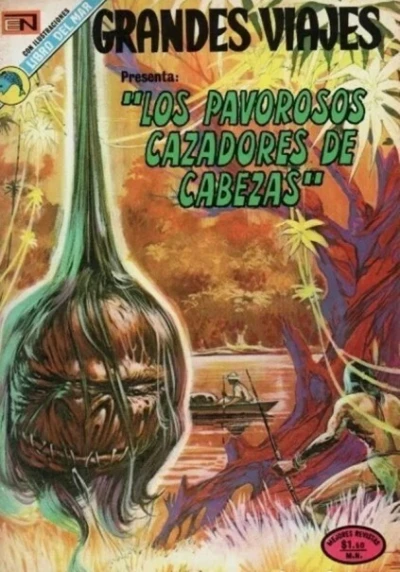 Cover of Los Pavorosos Cazadores de Cabezas