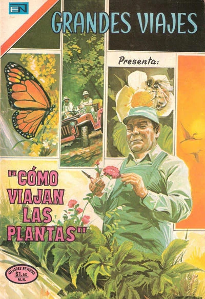 Cover of Como Viajan las Plantas