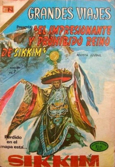 Cover of El Impresionante y Prohibido Reino de Sikkim