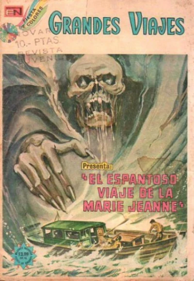 Cover of El Espantoso Viaje de la Marie Jeanne
