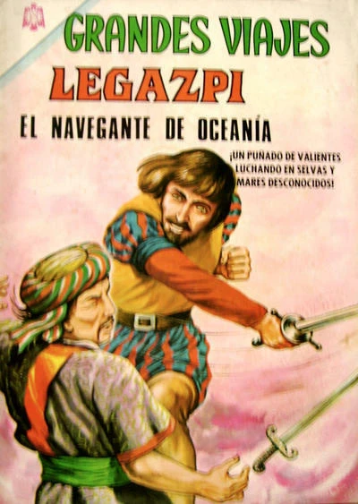 Cover of Legazpi el Navegante de Oceania