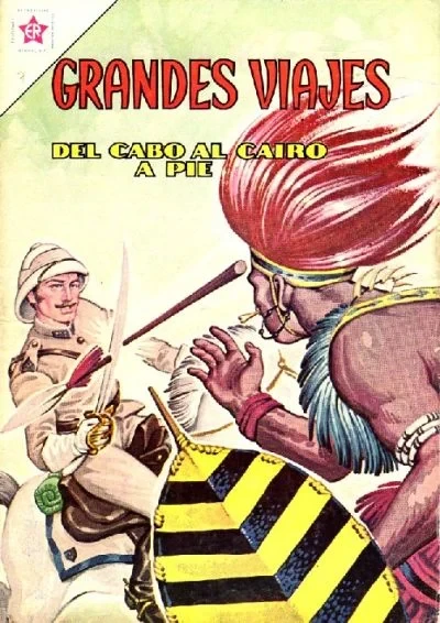 Cover of Del Cabo al Cairo a Pie