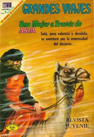 Cover of Una Mujer a Traves de Asia