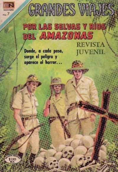 Cover of Por las Selvas y Rios del Amazonas