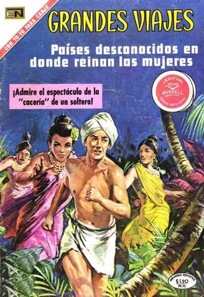 Cover of Paises desconocidos en donde reinon los mujeres