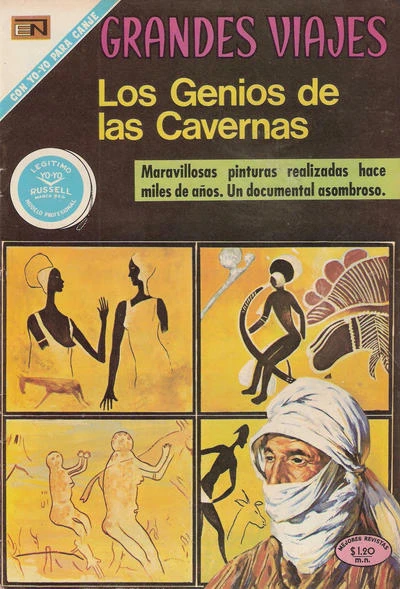 Cover of Los Genios de las Cavernas