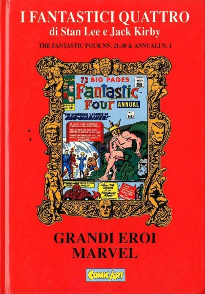 Cover of Grandi Eroi Marvel - I Fantastici Quattro