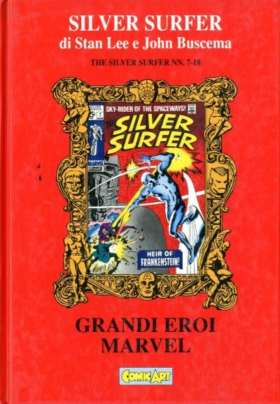 Cover of Grand Eroi Marvel - Silver Surfer