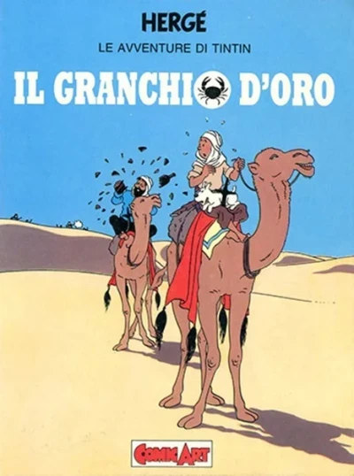 Cover of Le avventure di Tintin : Il granchio d'oro