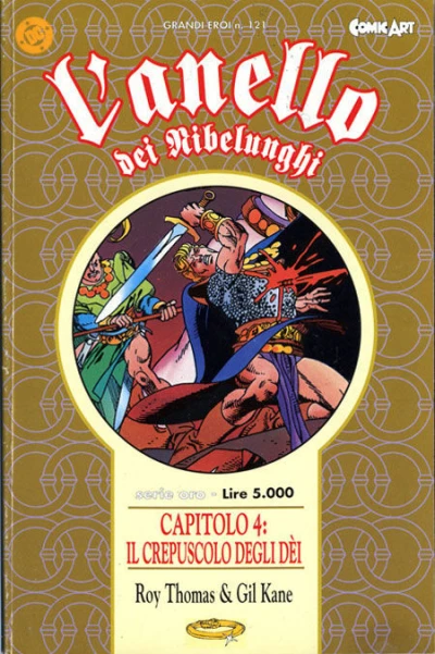 Cover of L'Anello dei Nibelunghi Capitolo 4 : Il Crepuscolo degli Dei