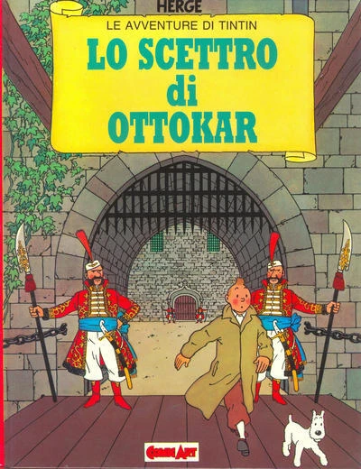 Cover of Le Avventure di Tintin - Lo Scettro di Ottokar