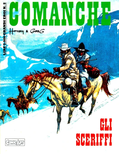 Cover of Comanche: Gli sceriffi
