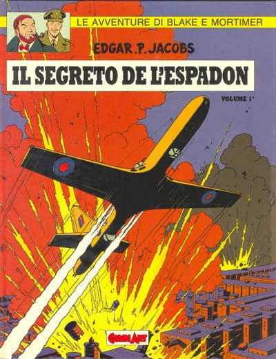Cover of Le avventure di Blake e Mortimer - Il segreto de l'Espadon vol. 1
