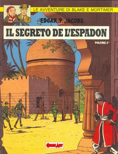 Cover of Le avventure di Blake e Mortimer - Il segreto de l'Espadon vol. 2