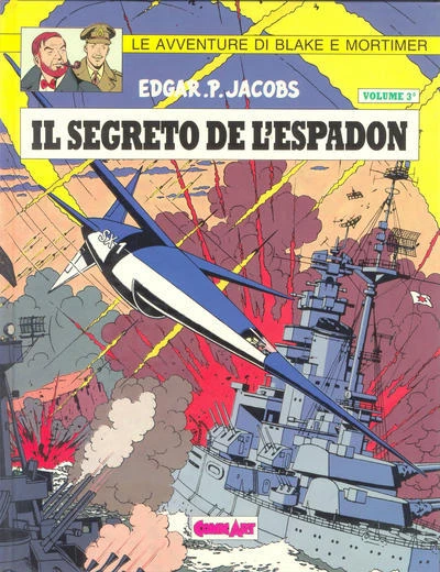 Cover of Le avventure di Blake e Mortimer - Il segreto de l'Espadon vol. 3