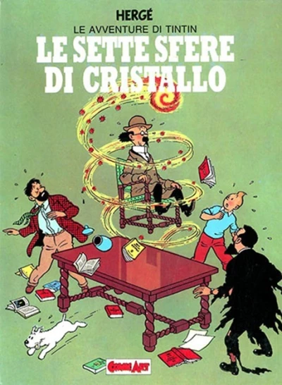 Cover of Le avventure di Tintin : Le sette sfere di cristallo