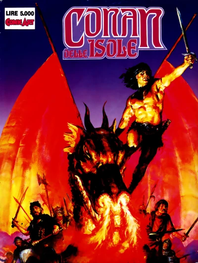 Cover of Conan delle isole