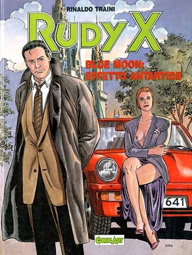 Cover of Rudy X: Blue Moon Effetto Antartide
