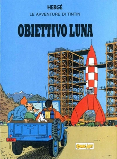 Cover of Le avventure di Tintin: Obiettivo Luna