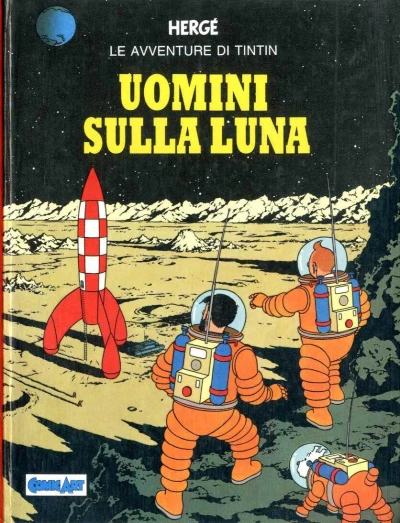 Cover of Le avventure di Tintin: Uomini sulla Luna