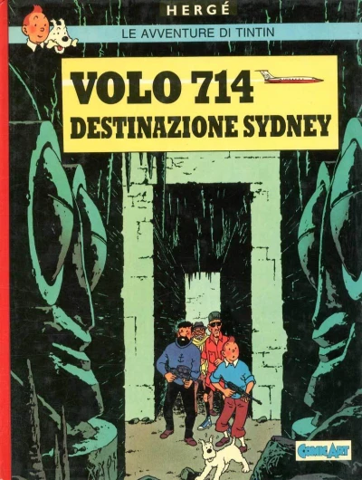 Cover of Le avventure di Tintin: Volo 714 destinazione Sydney