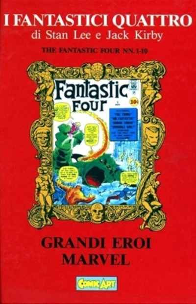 Cover of Grandi Eroi Marvel 1 - Fantastici Quattro, vol.1
